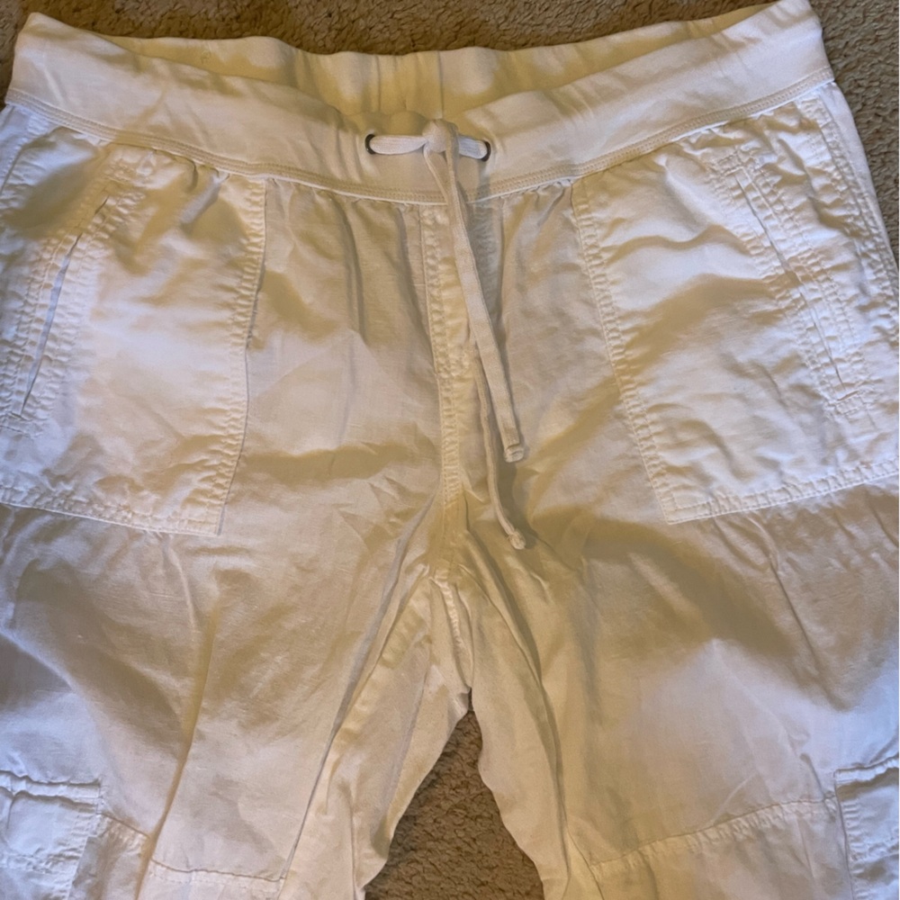 Gap Linen Drawstring Beach Pants - image 2